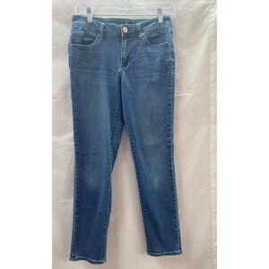 1822 Denim Women's Size 6 Straight Leg 5 Pocket Jeans